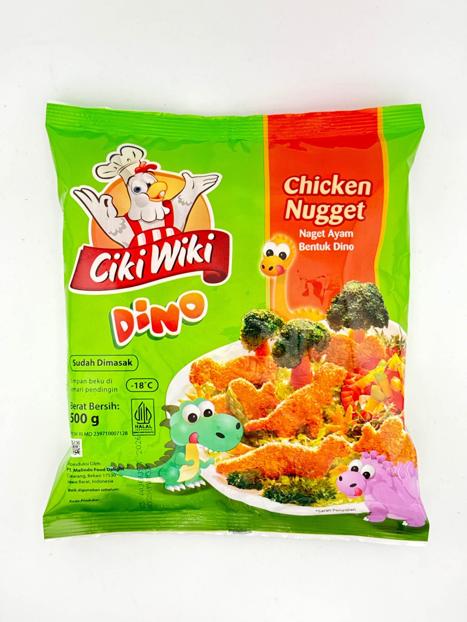 Chicken Nuggets Ciki Wiki DINO 500g - AL MODINA
