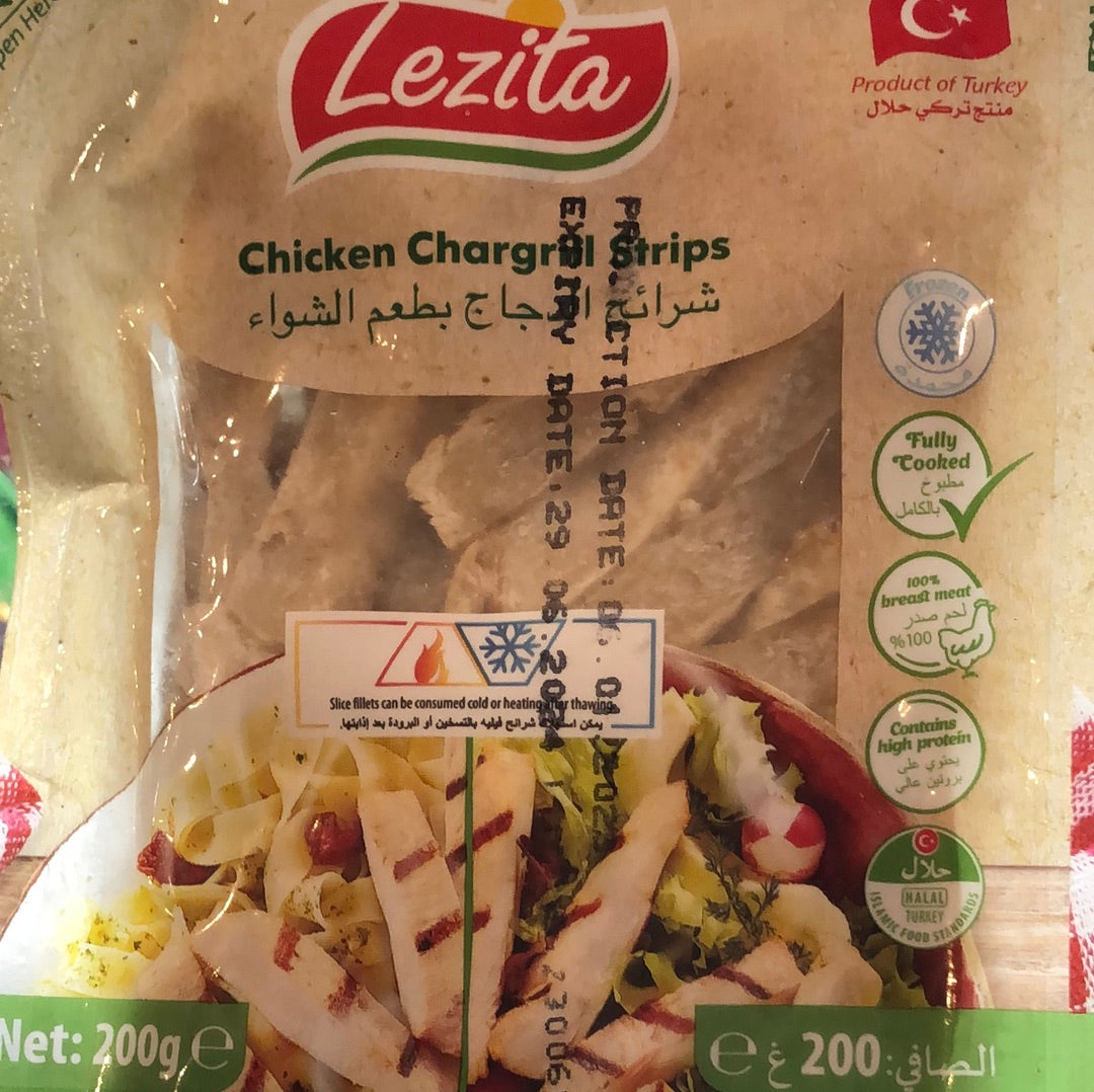 Chicken chargeill strips