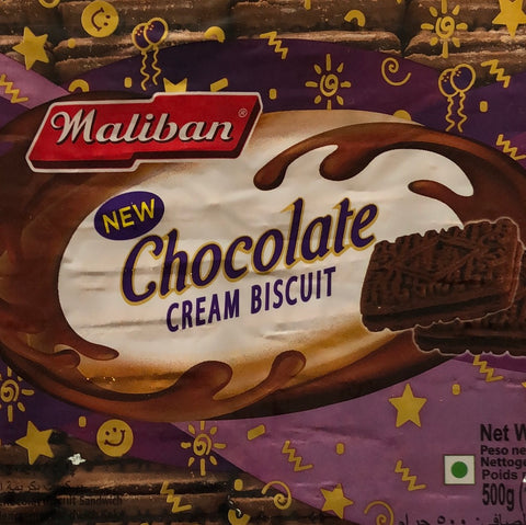 New chocolate cream biscuit