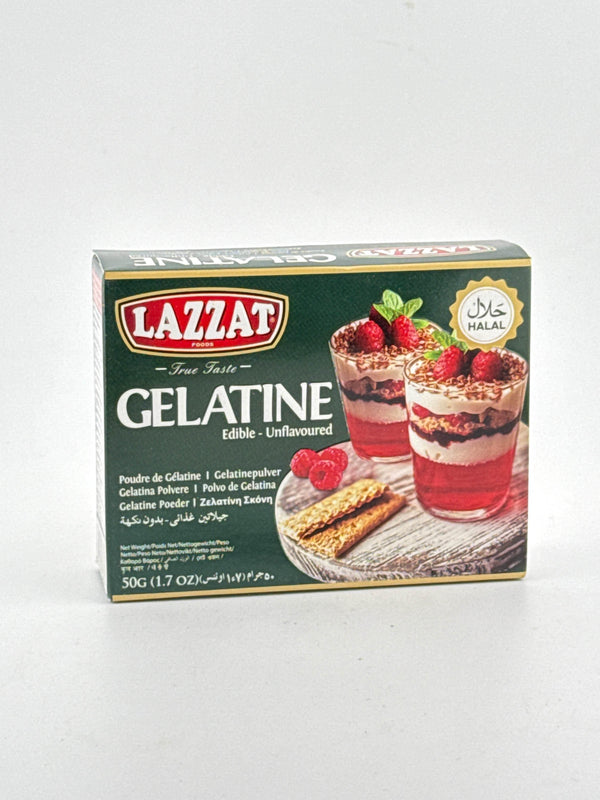 Gelatine 50g Lazzat - AL MODINA