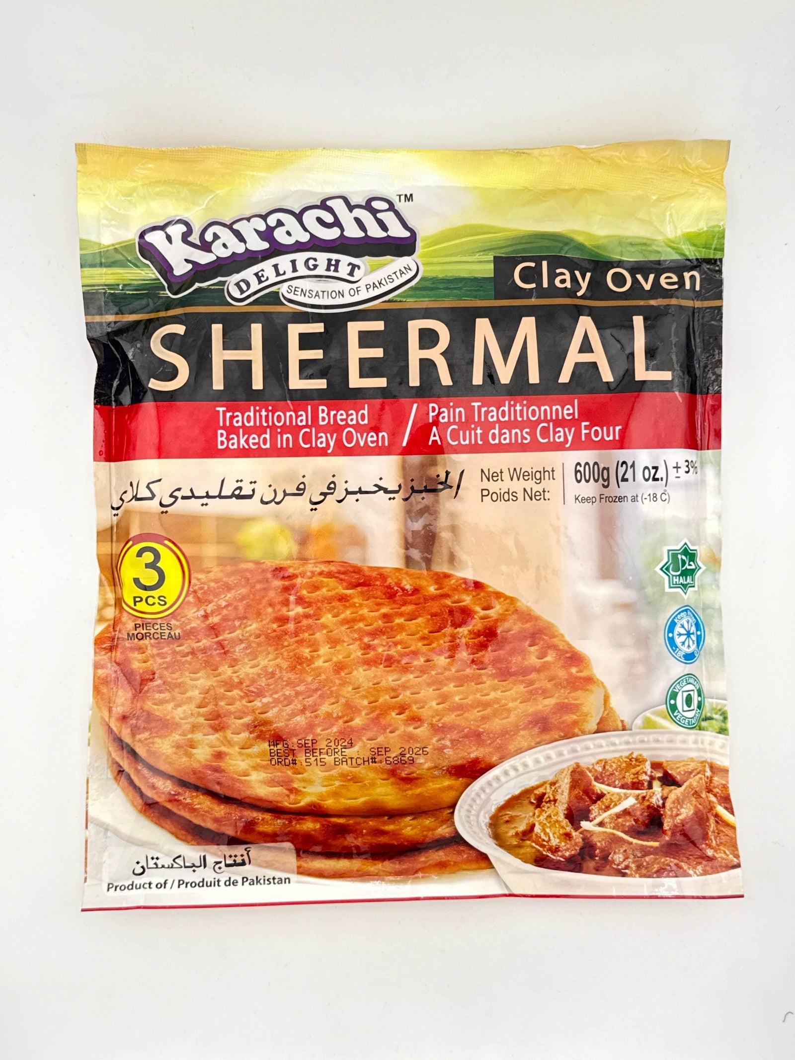 SHEERMAL 675g 3 Pieces By Karachi Delights - AL MODINA