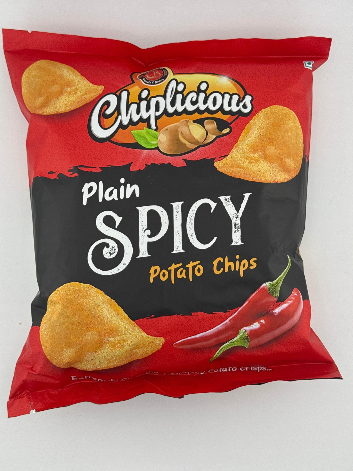 Chiplcious Plain spicy POTATO CHIPS - AL MODINA