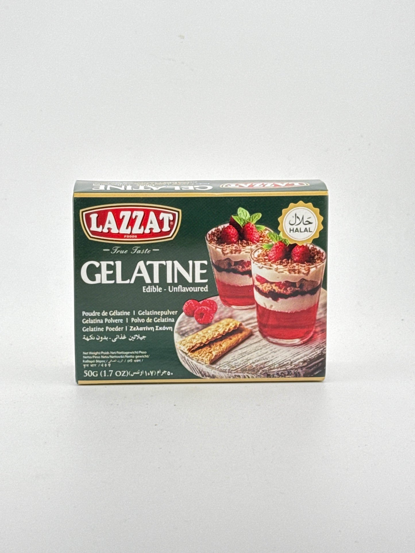 Gelatine 50g Lazzat - AL MODINA