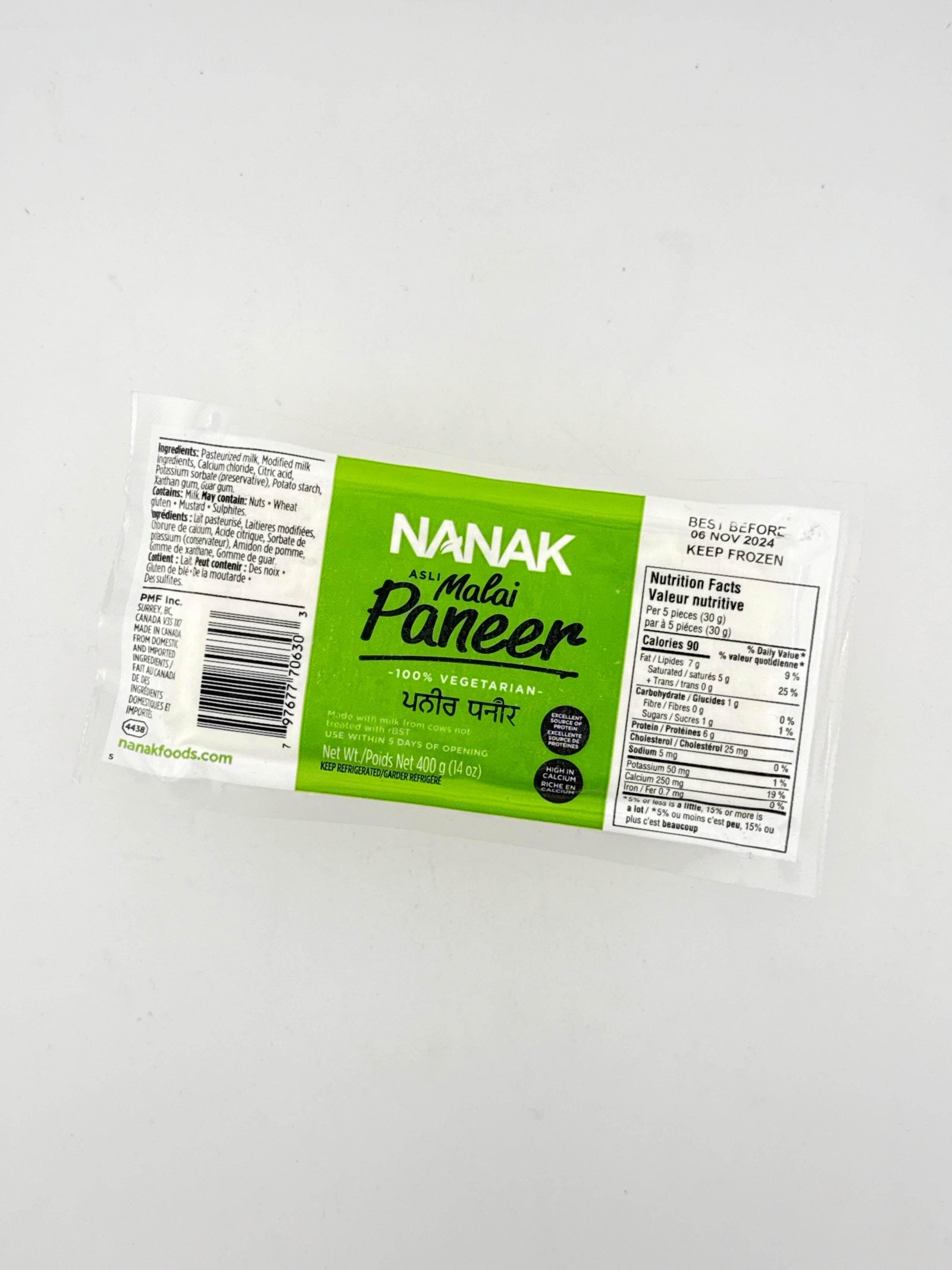 Asli Malai Paneer 400g NANAK - AL MODINA