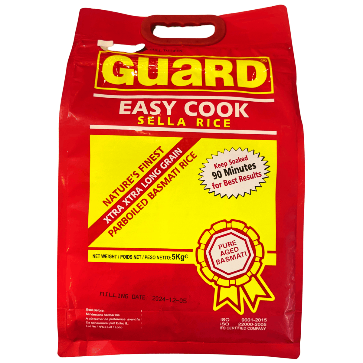 GUARD EASY COOK SELLA RICE 5KG - AL MODINA