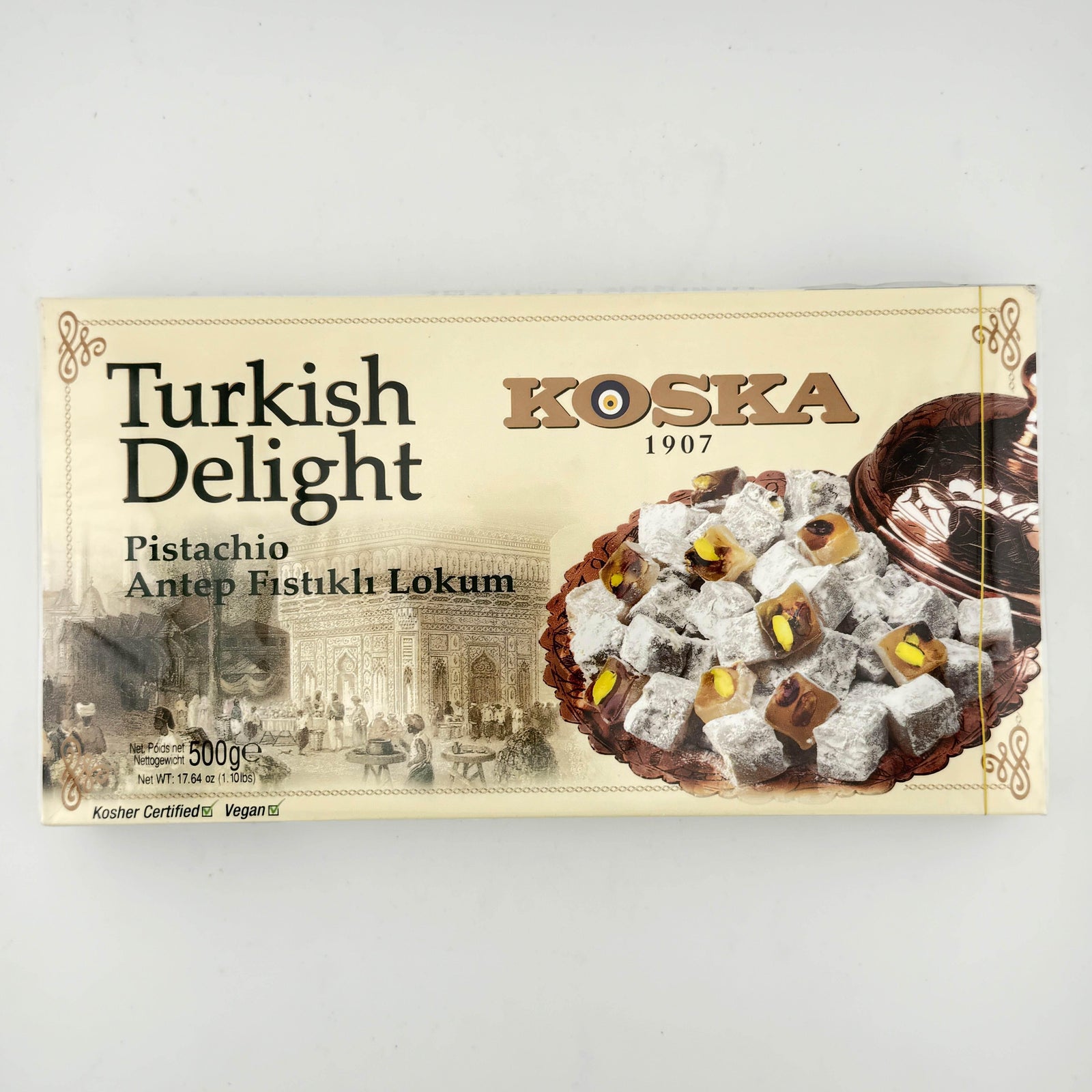 Turkish Delight Pistachio 500g - AL MODINA