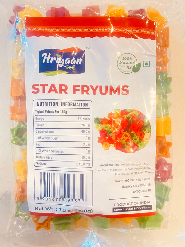 Hariyaan Star Fryums 200g - AL MODINA