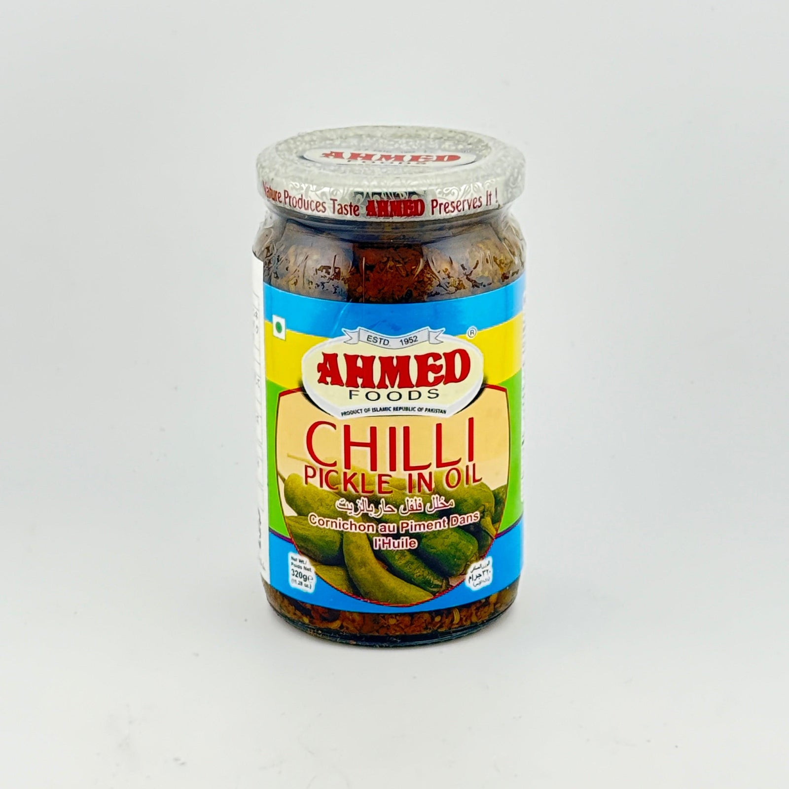 Chilli Pickle in Oil 400g Ahmed - AL MODINA