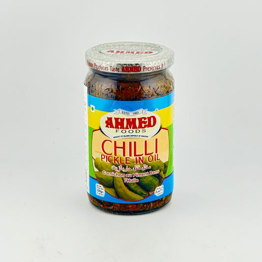 Chilli Pickle in Oil 400g Ahmed