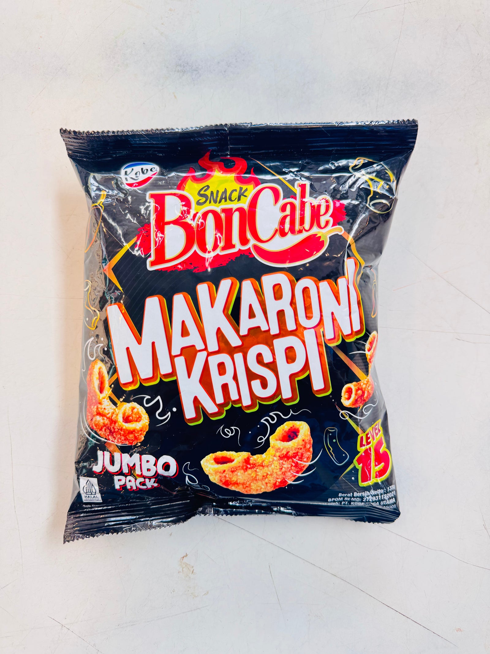 Boncabe Makaroni Krispi 135g - AL MODINA