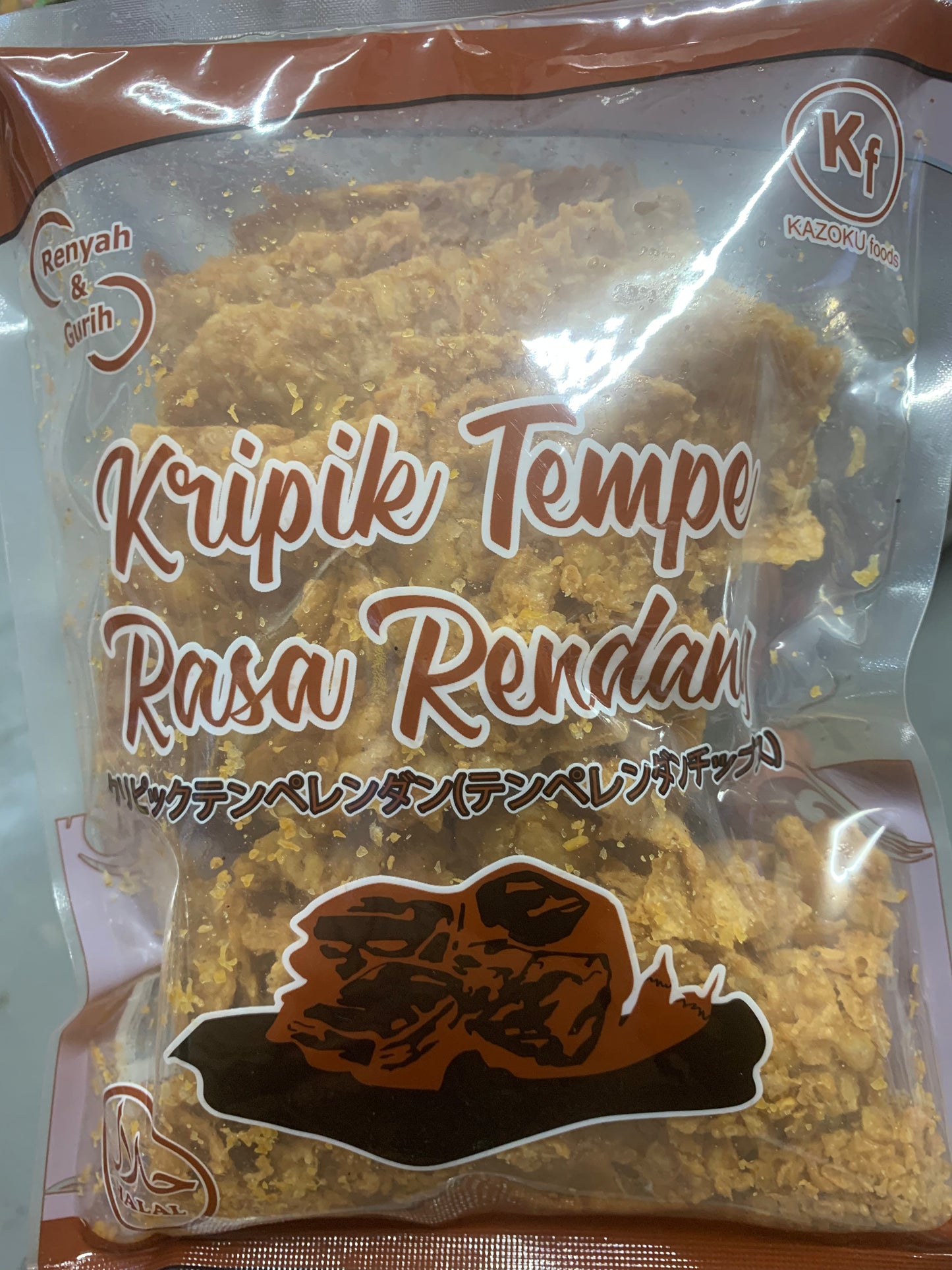 Keripik Tempe Rasa Rendang - AL MODINA