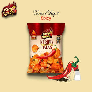 Keripik talas spicy chips - AL MODINA