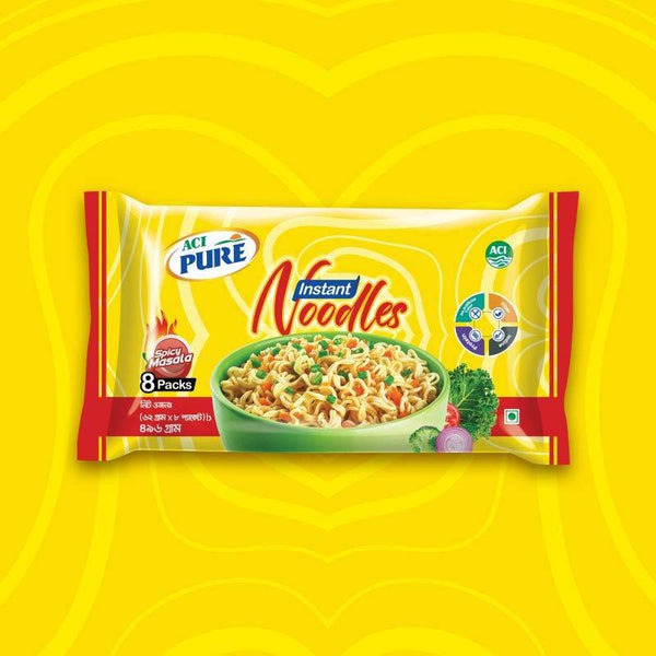 Aci instant noodles 8 pack combo - AL MODINA