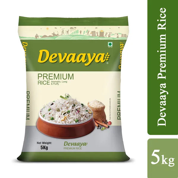 DAAWAT DEVAAYA BASMATI RICE AROMATIC LONG & FLUFFY 5Kg