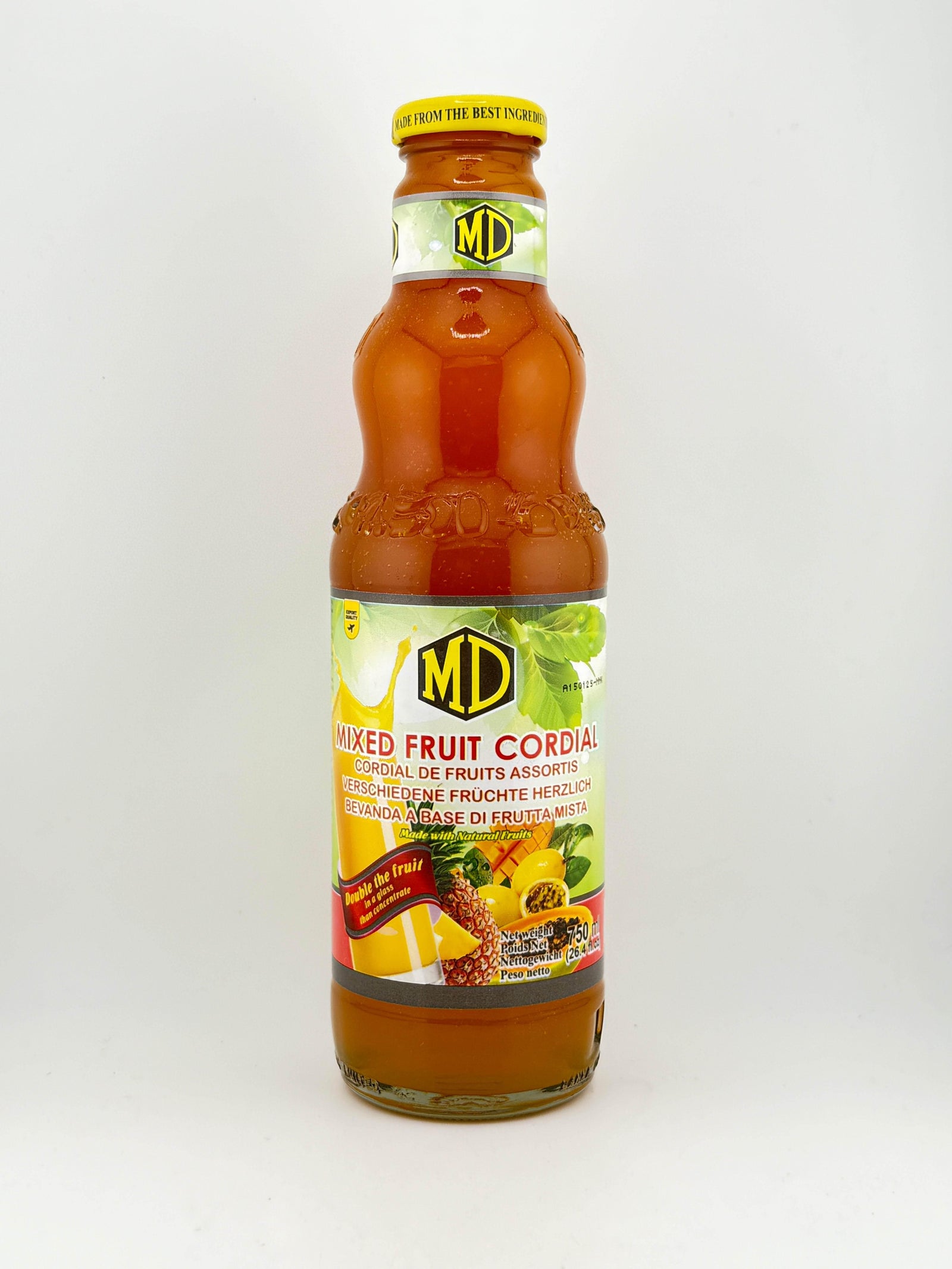 Mix Fruit Cordial Drink Liquid 1000ml MD - AL MODINA