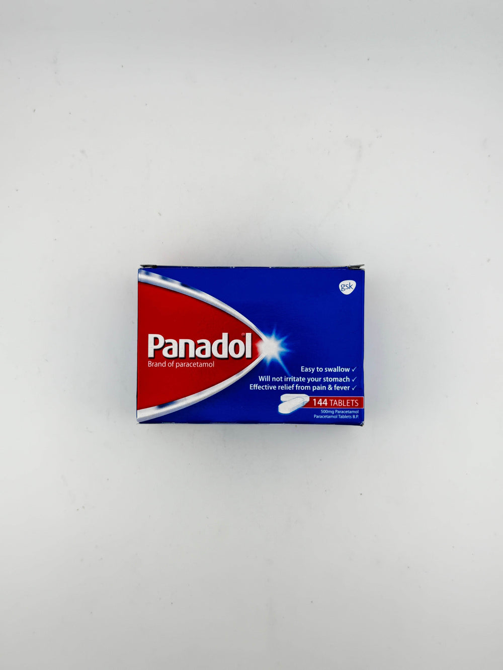 Panadol Pain & Fever Relief Tablets 12pcs (500mg Paracetamol) - AL MODINA