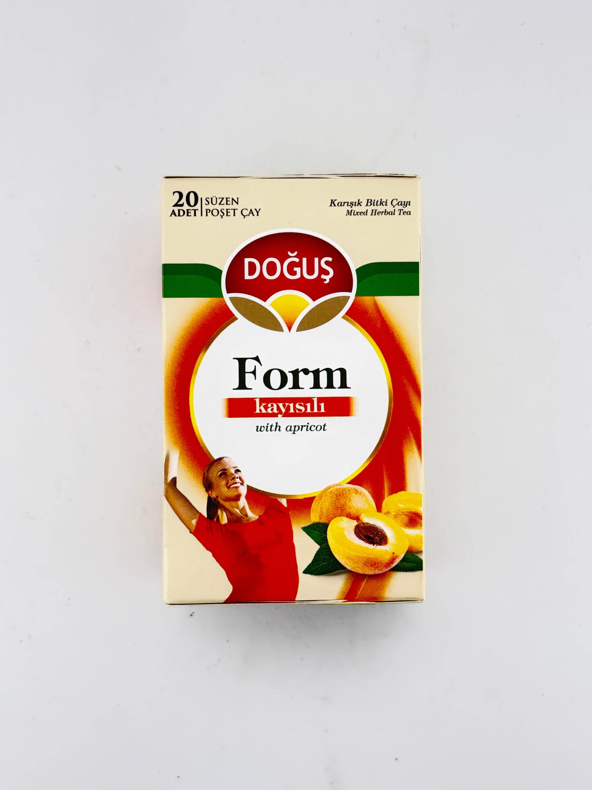 Apricot Herbal Tea Form kayısılı 20 Sachet DOĞUŞ - AL MODINA