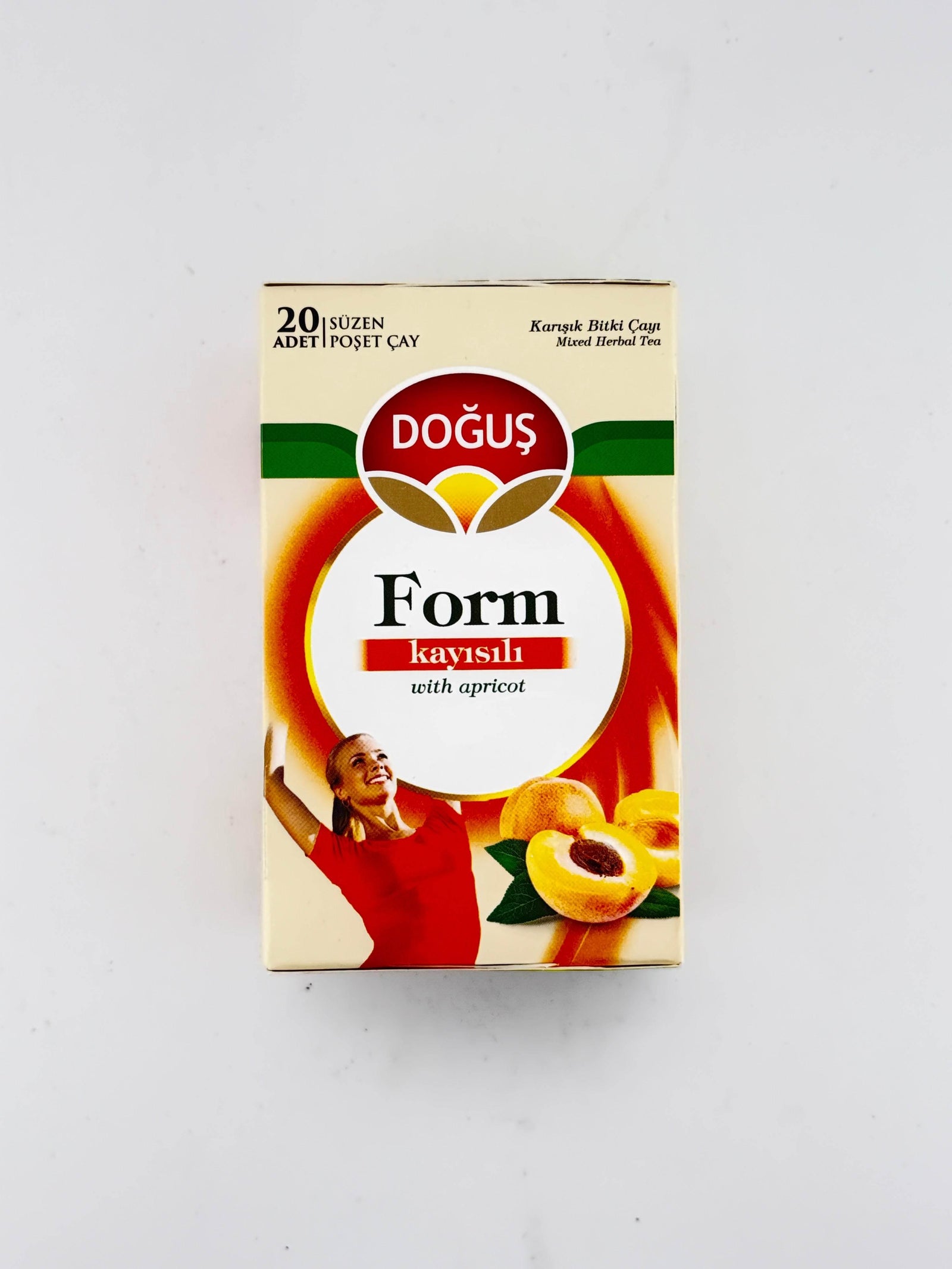 Apricot Herbal Tea Form kayısılı 20 Sachet DOĞUŞ - AL MODINA