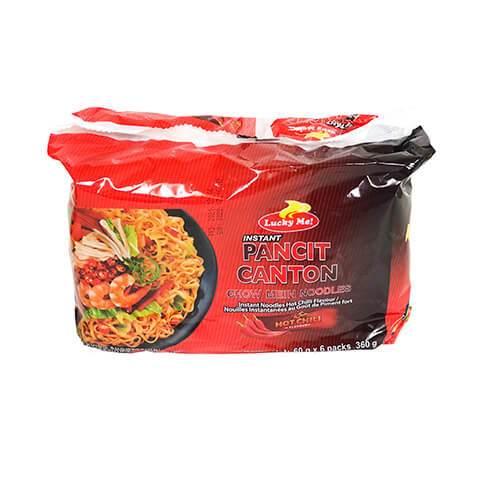 Chow mien noodles Hot Chilli flavor - AL MODINA