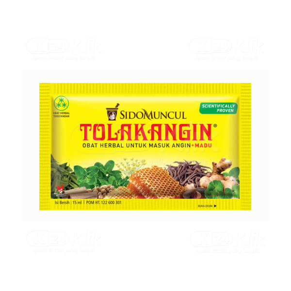 Sido Muncul Tolak Angin Madu 15ml single sachet Indonesian herbal honey drink at AL MODINA Japan