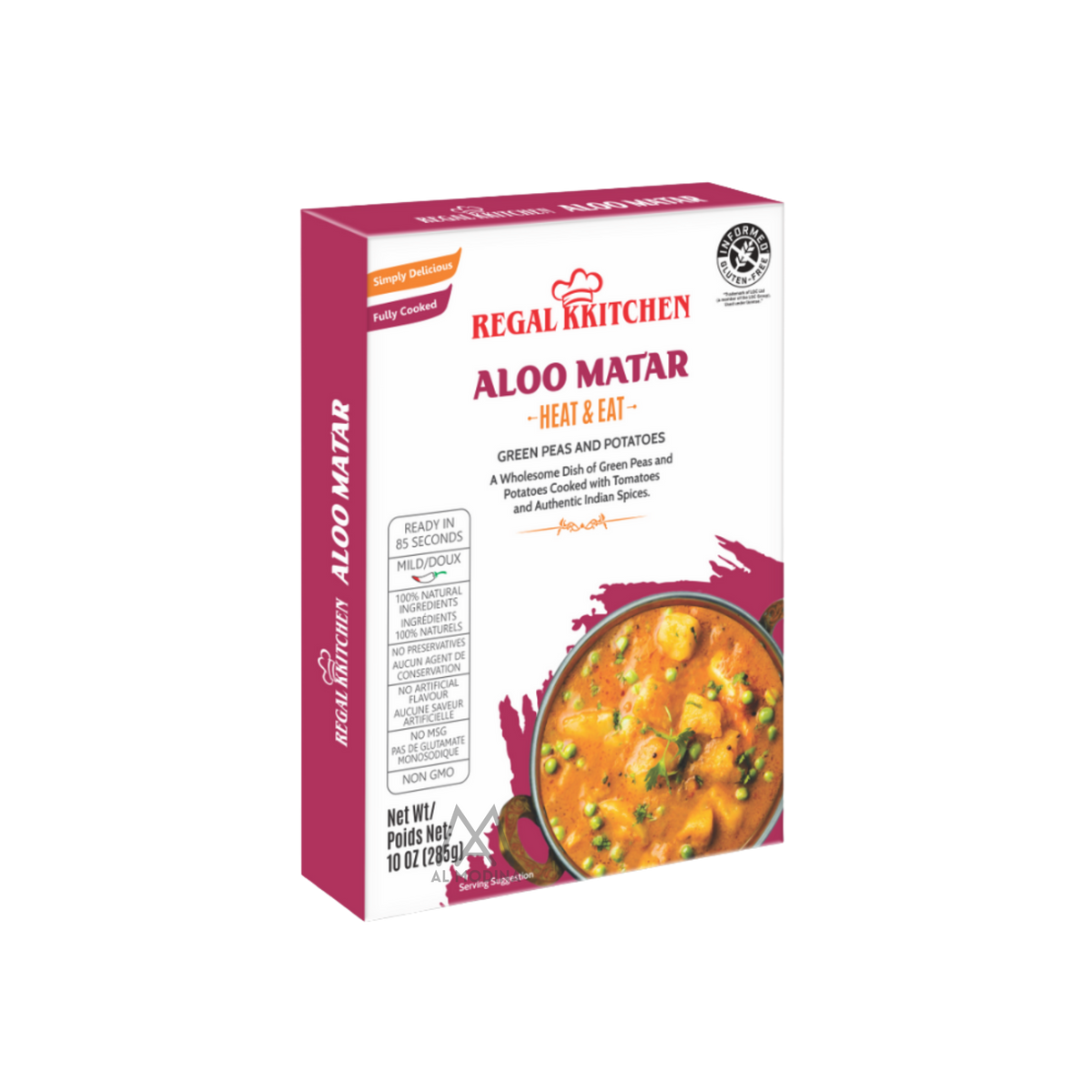 Aloo Matar (Heat & Eat) 285g - AL MODINA