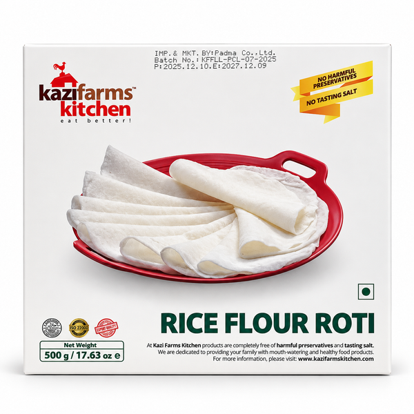 RICE FLOUR ROTI - Kazi Farms Kitchen