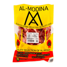 Al-Modina branded packaged beef with bone, 1000g, yellow and red halal label packaging