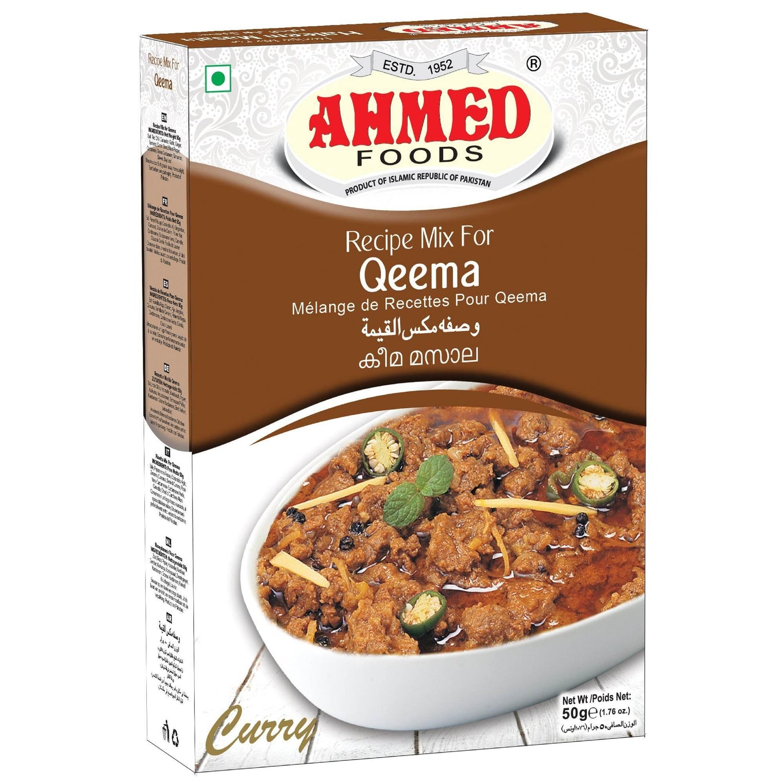 Qeema Masala by AHMED 50g - AL MODINA