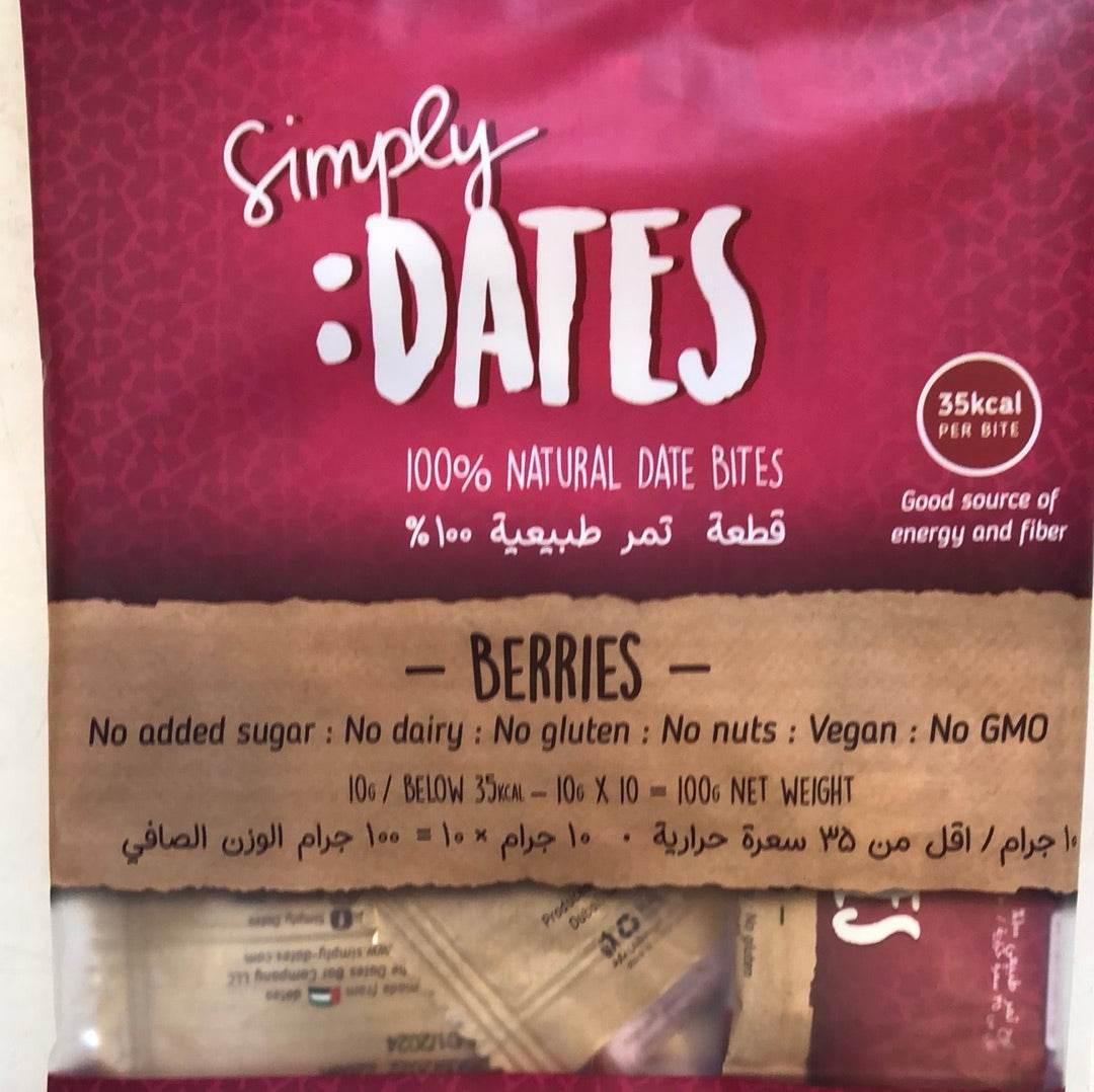 DATES BARS BERRIES - AL MODINA