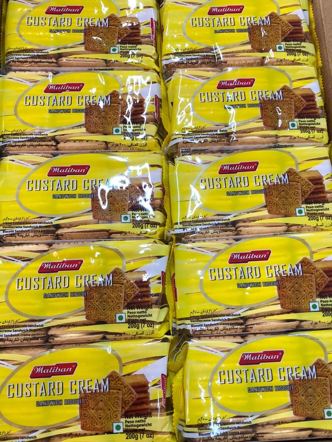 CUSTARD CREAM BISCUIT 200g Maiban - AL MODINA