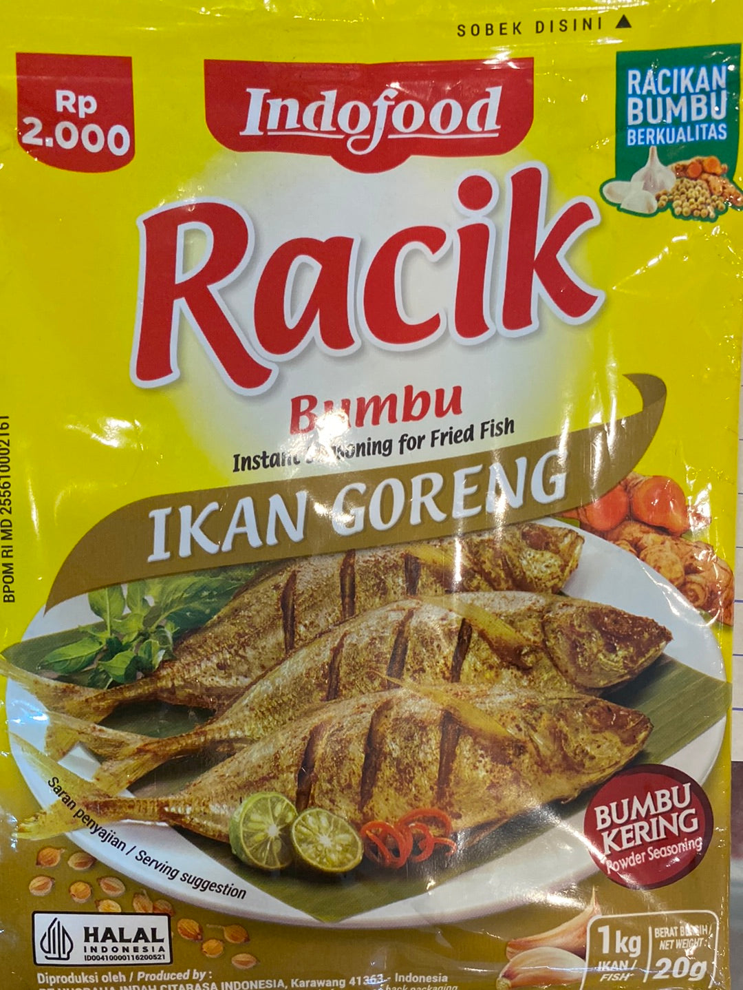 Ikan Goreng Instant Seasoning for Fried Fish