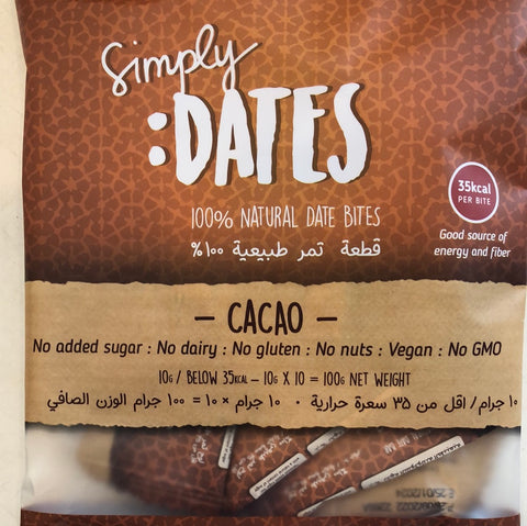 DATES BARS CACAO