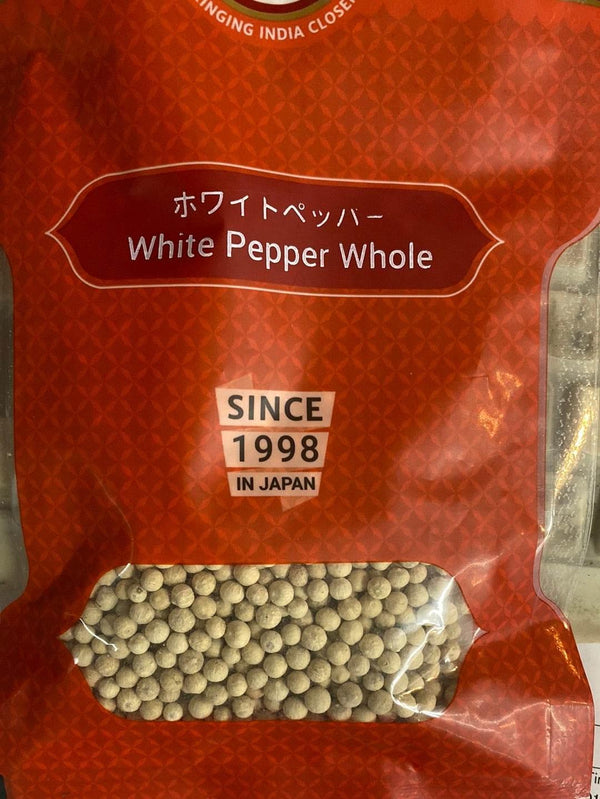WHITE PEPPER WHOLE 100g - AL MODINA