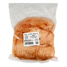 Vacuum-sealed pack of boneless Japan chicken with label indicating 1000g weight and storage details