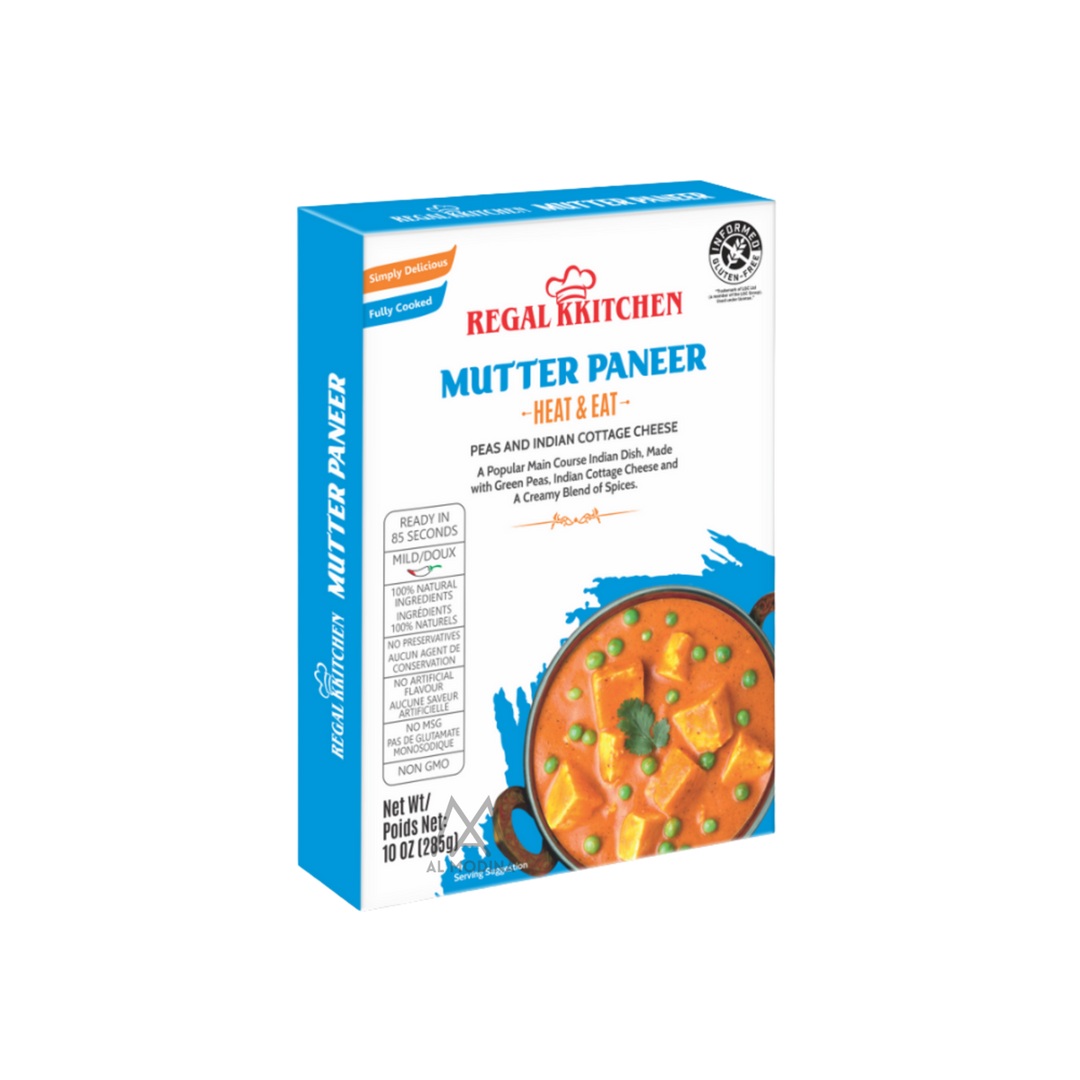 Mutter Paneer (Heat & Eat) 285g - AL MODINA