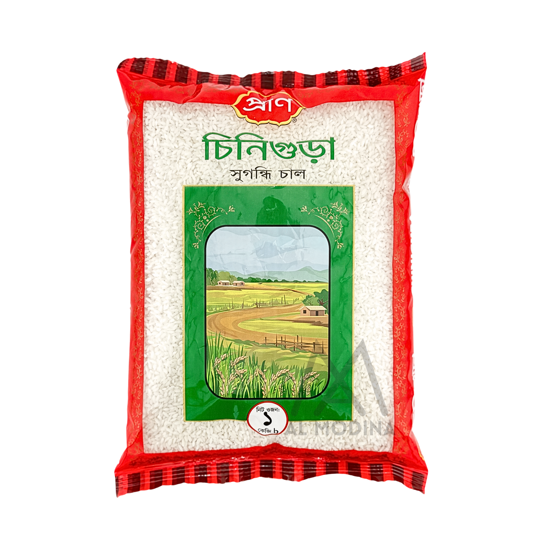 Pran Chinigura Rice 1 kg aromatic rice for biryani, pulao, payesh, and everyday cooking in Japan