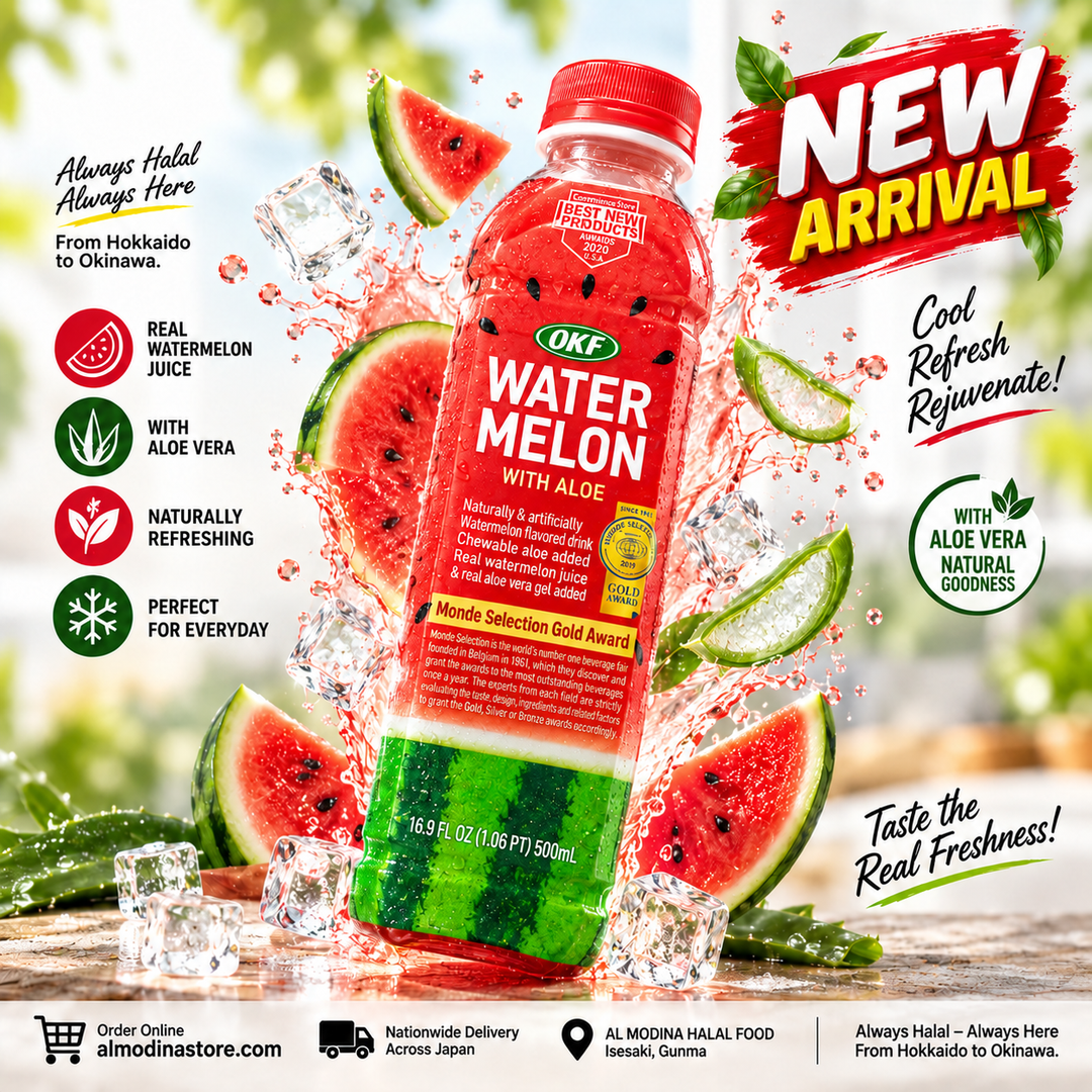 Water Melon with Aloe 500ml OKF