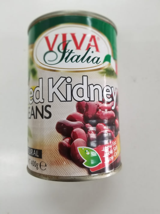 Boiled RED KIDNEY BEANS by VIVA ITALIA 400g