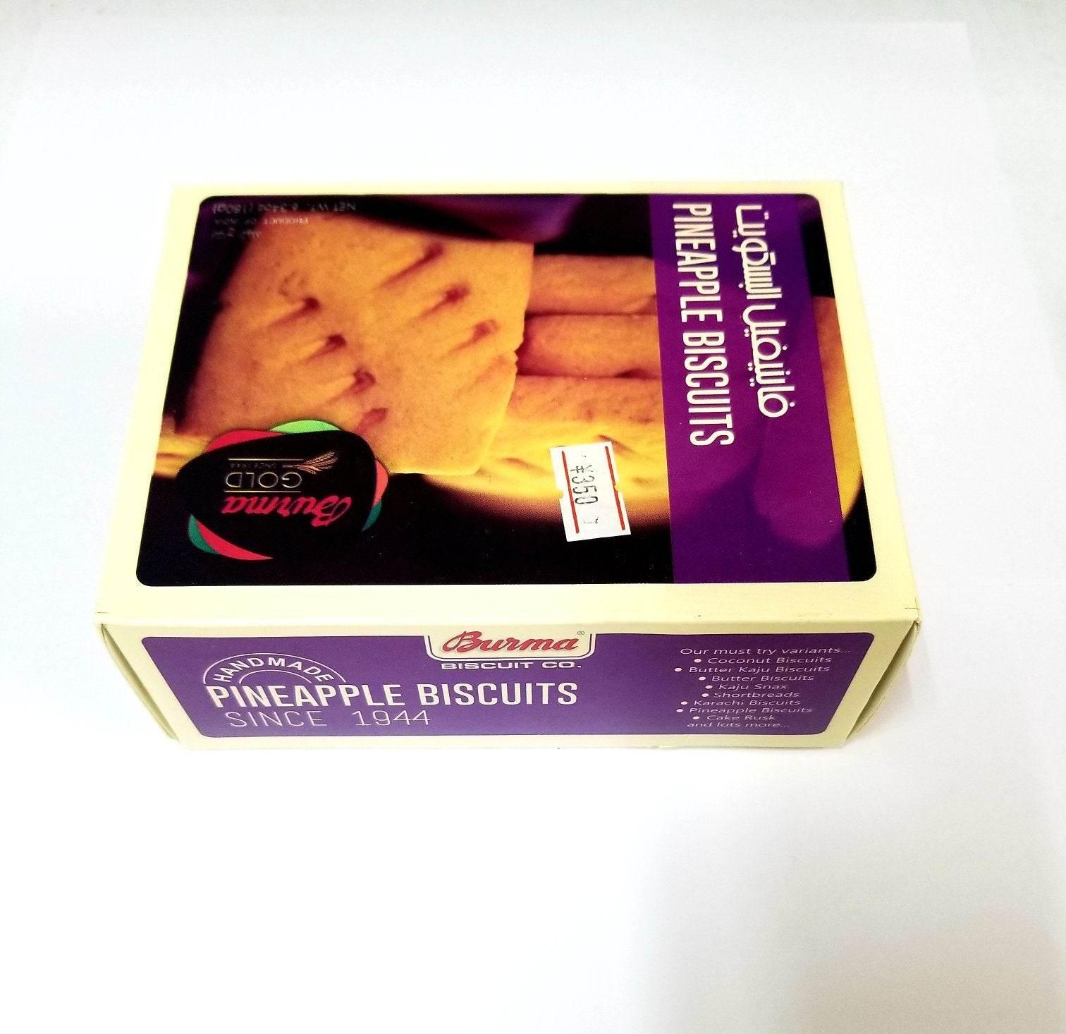 Pinapple Biscuits(Burma Gold) - AL MODINA