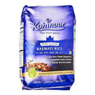 Kohinoor Extra Flavour Basmati Rice 1kg pack in blue packaging with food image