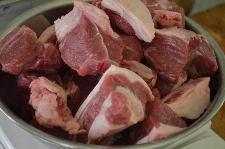 MUTTON BONELESS WITH FAT 1Kg - AL MODINA