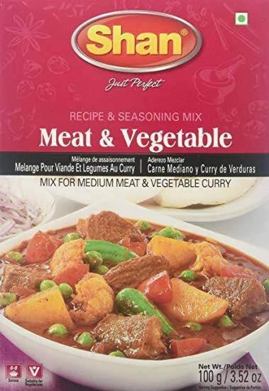 Meat & Vegetable by Shan 100g - AL MODINA
