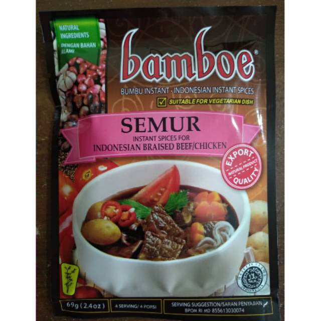 Semur seasoning mix