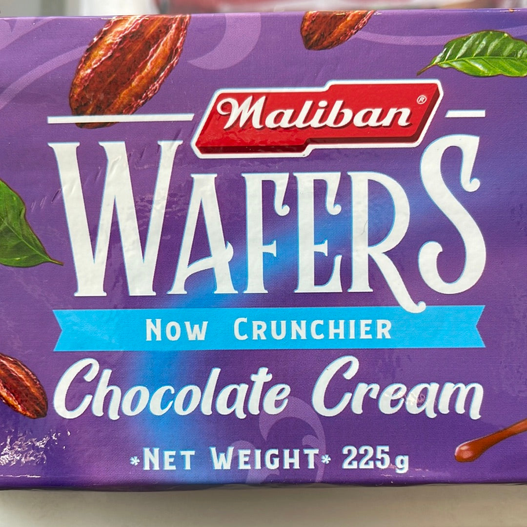 Wafers chocolate cream