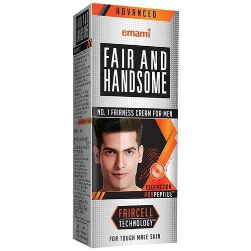 Emami Fair and Handsome advanced fairness cream for men with Faircell Technology and deep action propeptide