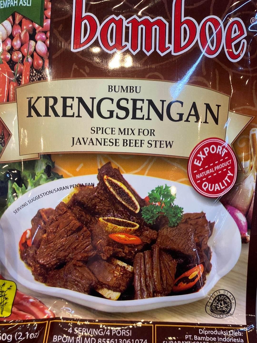 KRENGSENGAN Seasoning mix by bamboe - AL MODINA