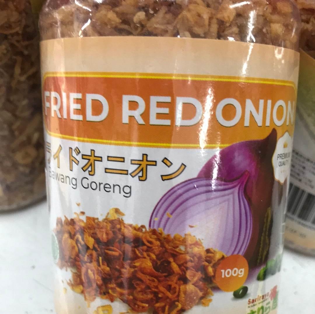 FRIED RED ONION 100g - AL MODINA