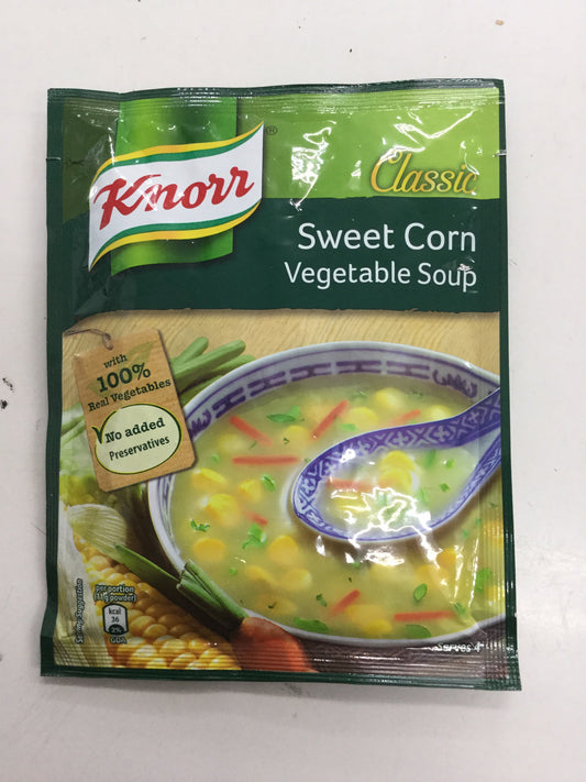 Sweet Corn Vegetable Soup