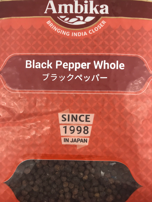 BLACK PEPPER WHOLE 500g