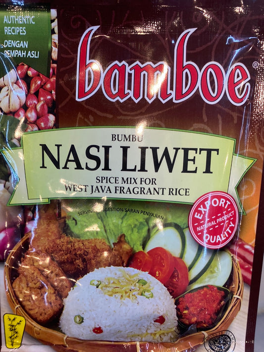 NASI LIWET bamboe